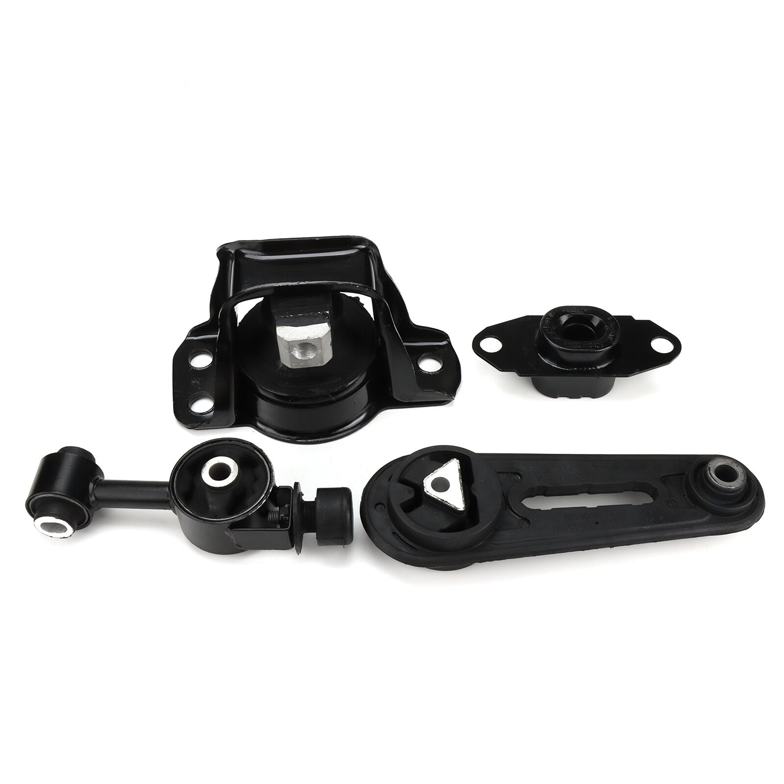 Set 4PCS for Nissan Cube Tiida Versa 1.8L Black Engine Motor Mounts Trans Mount