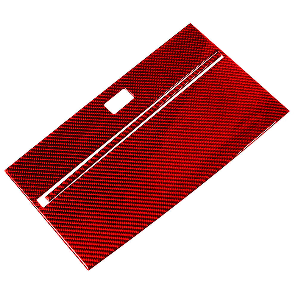 2Pcs Red Carbon Fiber for Co -pilot Dashboard Panel Trim for Dodge Journey 2009-2010