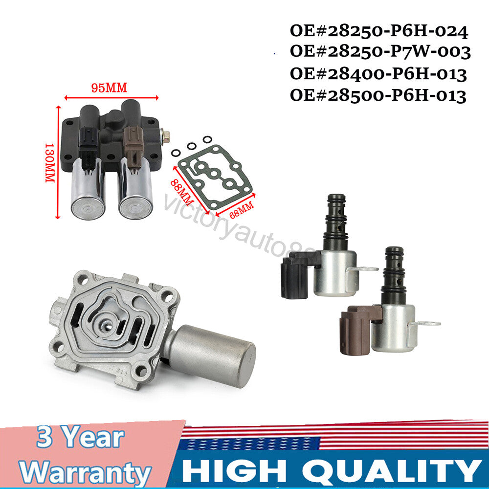 28250-P7W-003 Transmission Solenoid Valve Kit for Hond-a Accord 4 Cyl Acur-a CL TL
