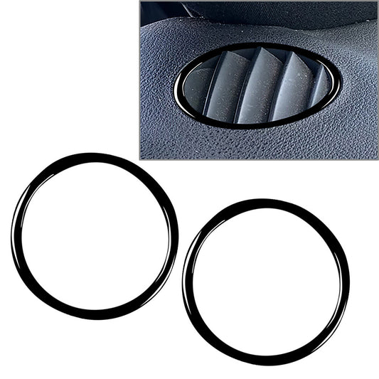 Demist Air Conditioner Vent Outlet Ring Trim for Audi TT 8N 2001-06 Piano Blk
