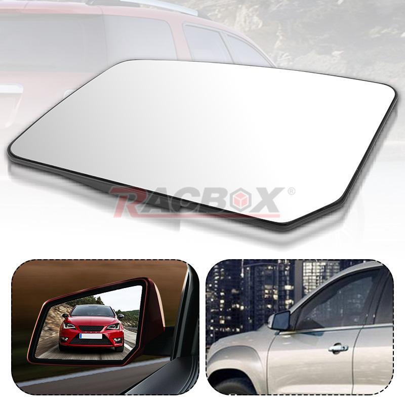Driver Left Side Exterior Heated Mirror Glass w/Back Plate for GMC Acadia 07-16