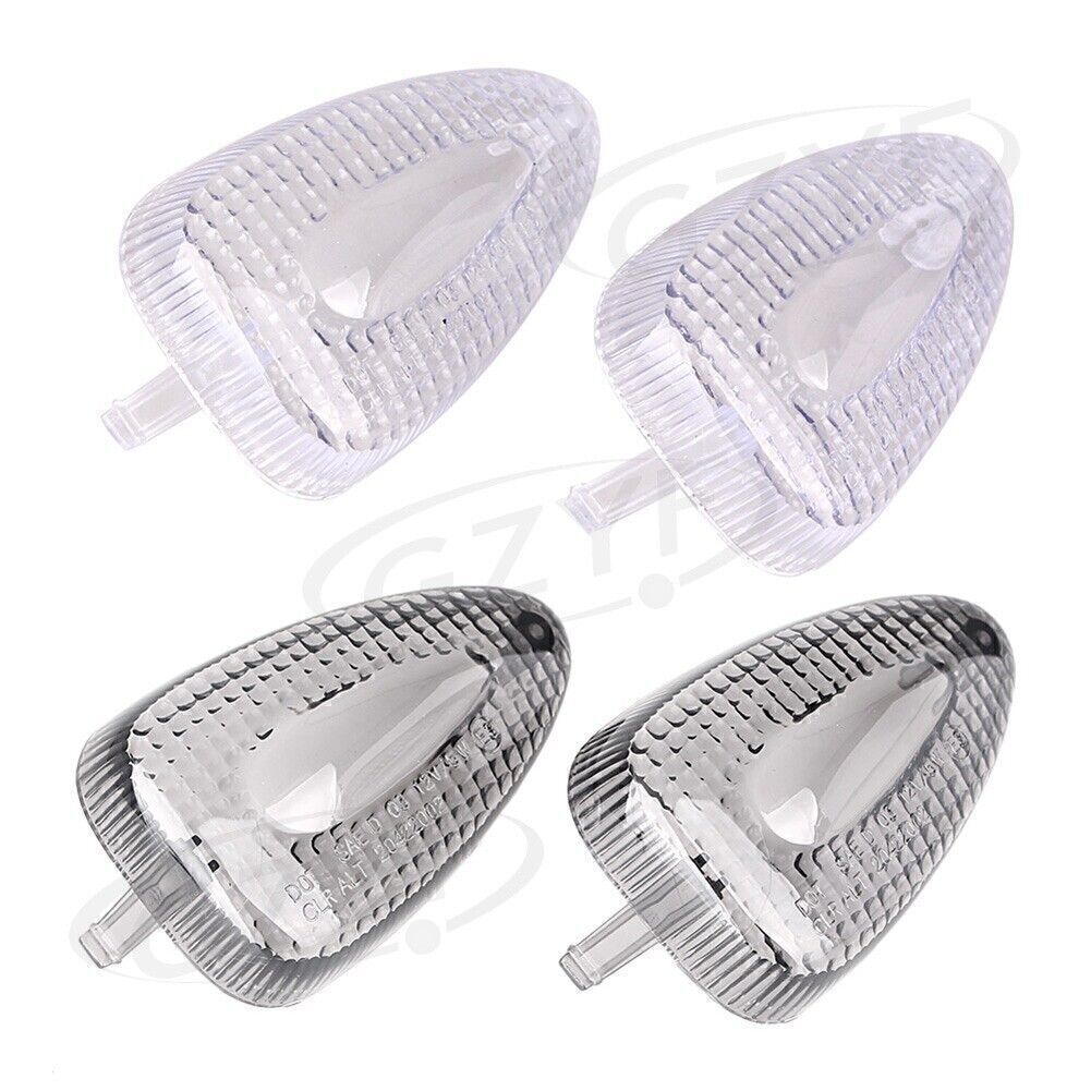 Pair Front Turn Signal Light Lens Cover Fit for BMW R1200GS K1200RS 2004-2005
