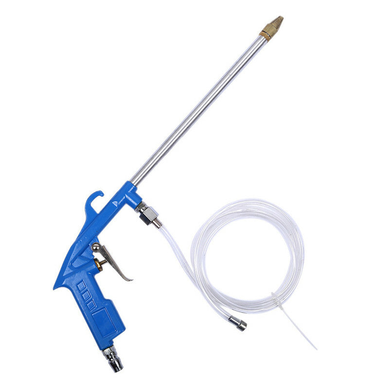 Car Pneumatic Clean Engine Oil Cleaner Care Pneumatic Cleaning Gun Tool Blue Kit