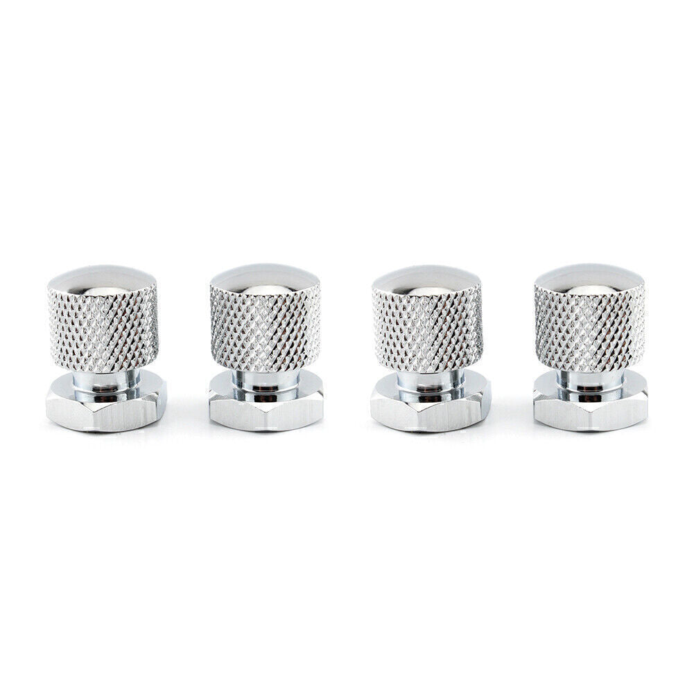 Solo for Seat Nuts Mounting Nuts 1/4-20 Thread for Harley Davidson Touring Silver