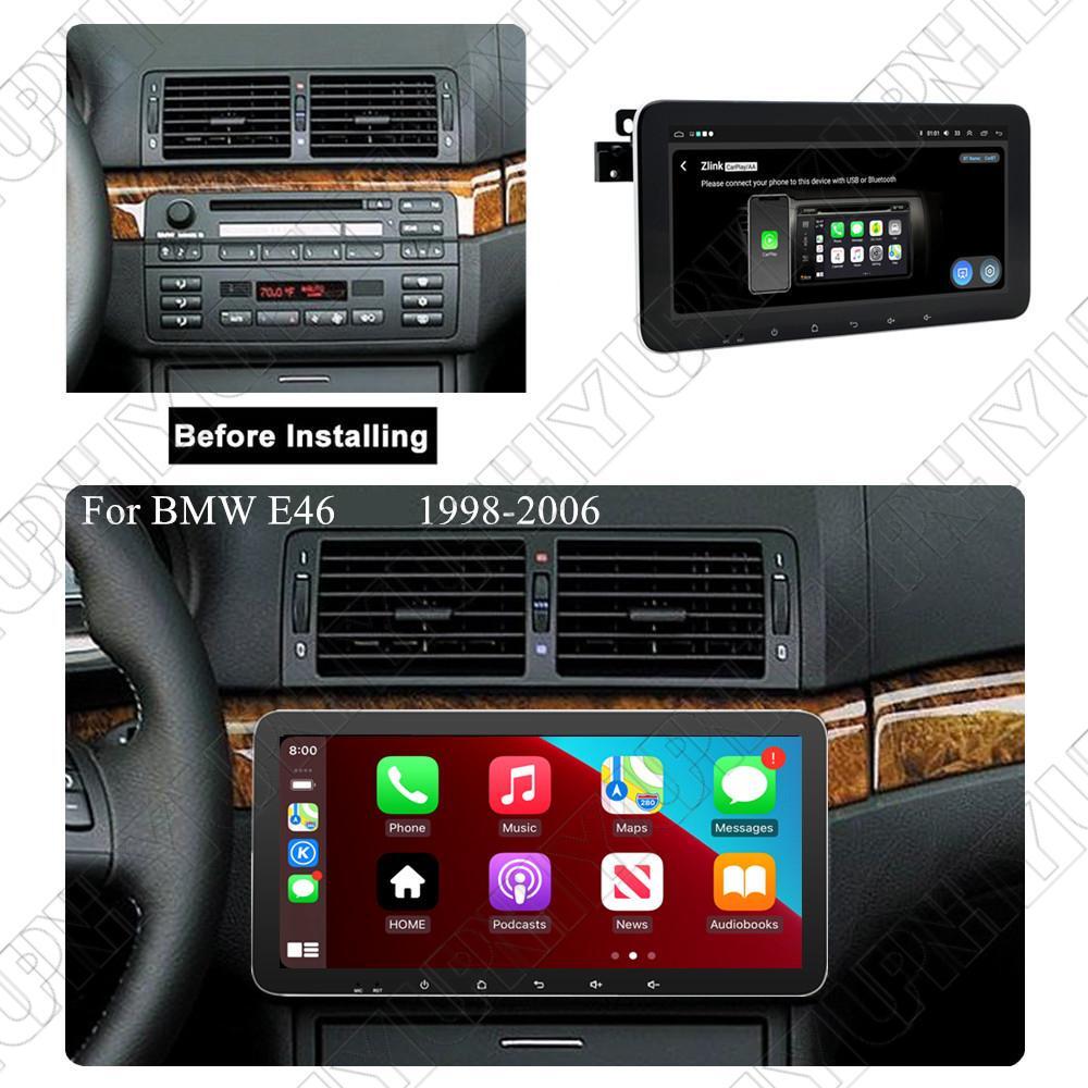10.33 for BMW E46 Carplay Android Auto 4+32 Stereo Radio GPS Nav Head Unit Wifi