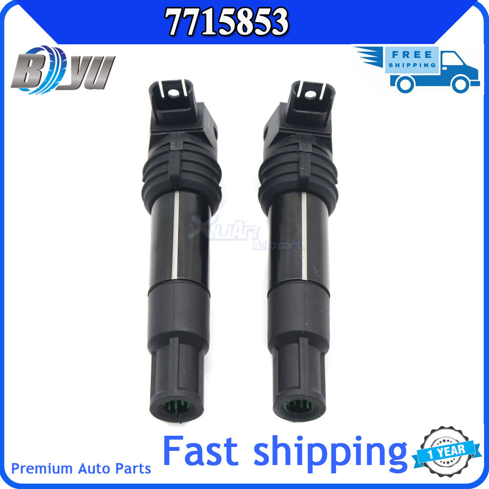 2pcs Fits for BMW R1200R 7715853-01 771585301 7715853 New Ignition Coil