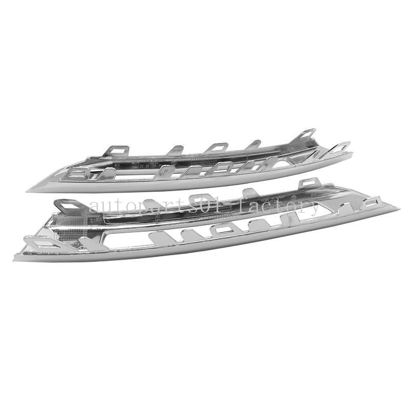 1Pair Front Left+Right Fog Light Cover Trim for Mercedes-Benz X166 GL350/450/550