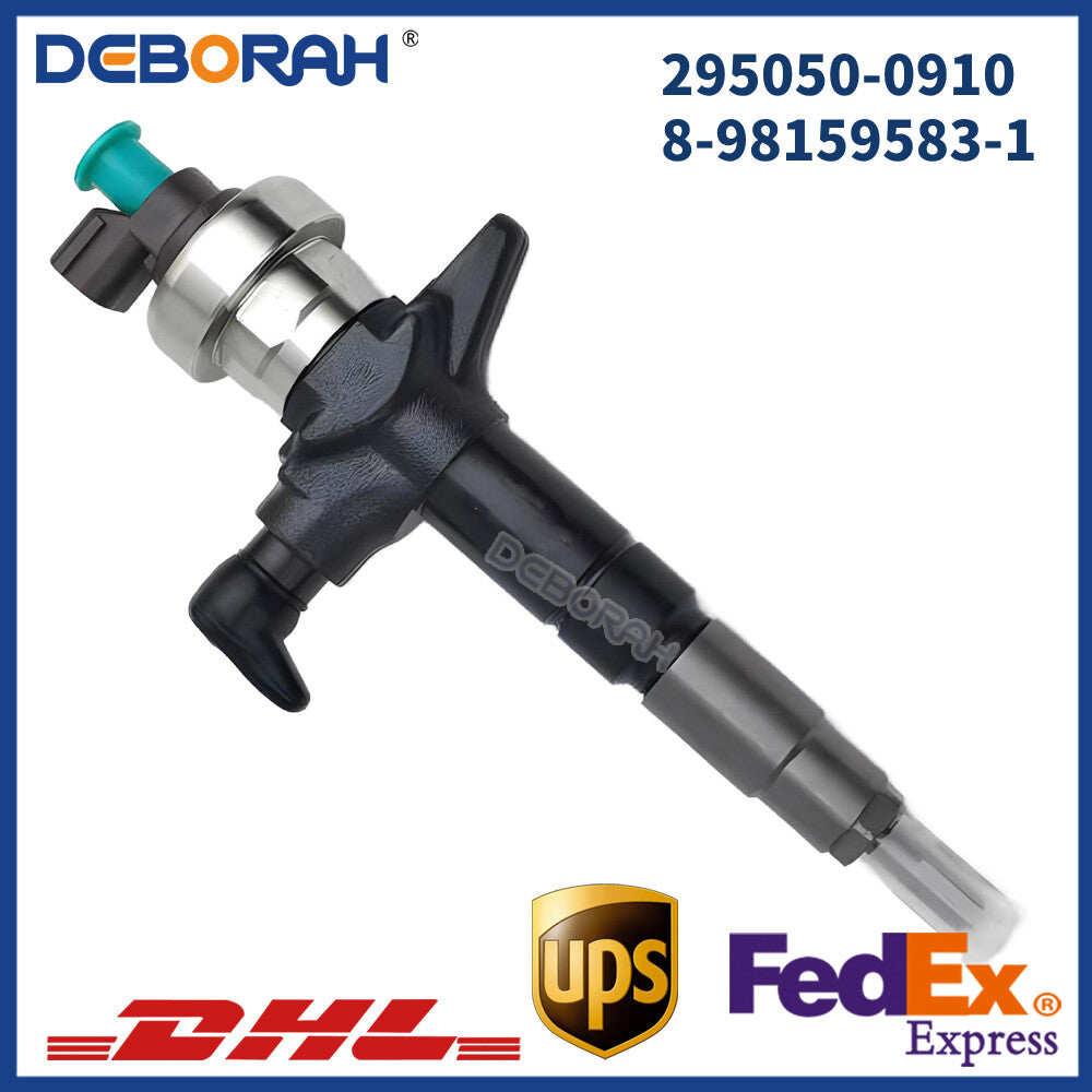 Fuel Injector Assembly 295050-0910 8-98159583-1 for Isuzu Engine 4JK1 4JJ1 D-Max