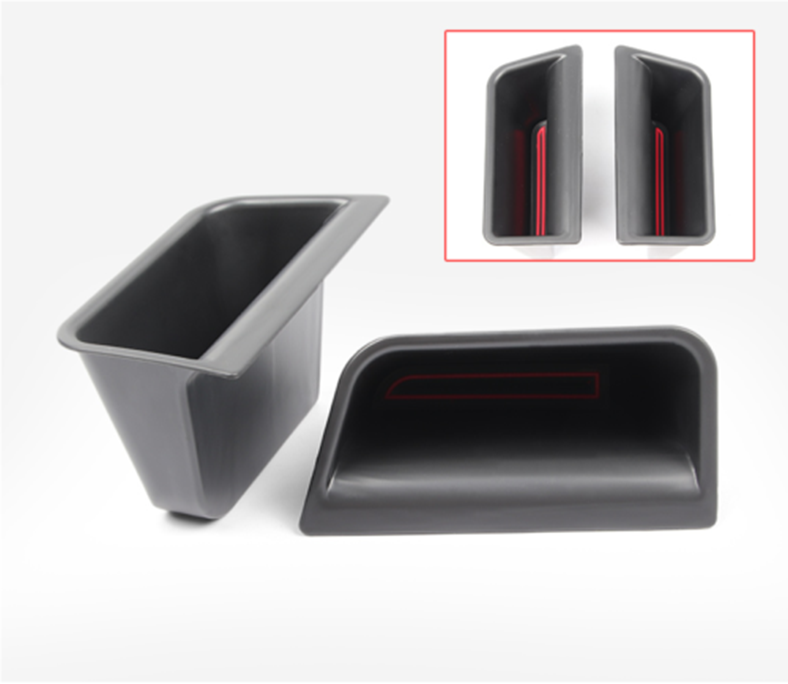 2P Inner Front door Storage box Holder Covers Trim for Ford Explorer 2020-2022