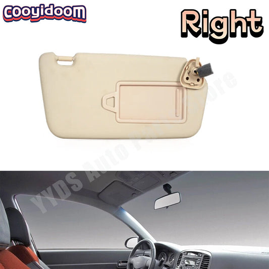 RH for Hyundai Accent 2006-2010 85220-0W110-J9 Interior Sun Visor Sun Shield