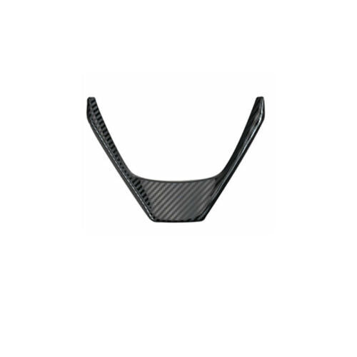 Carbon Fiber Steel Steering Wheel Decor Cover Trim Fit for Toyota RAV4 2013-2018