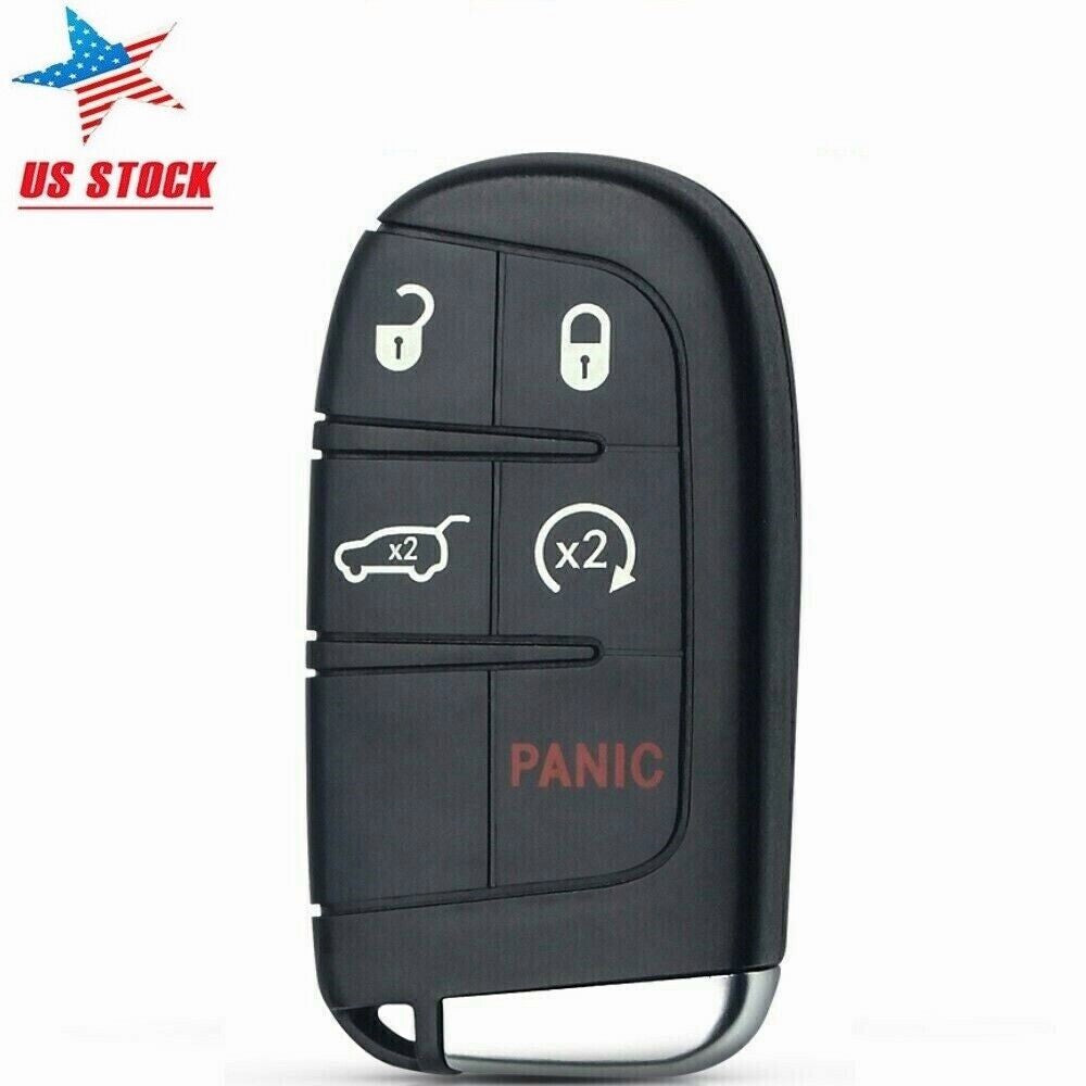 2. for Smart Remote Control Keychain for Grand Cherokee, for Dodge Durango (2015, 2016, 2017, 2019)