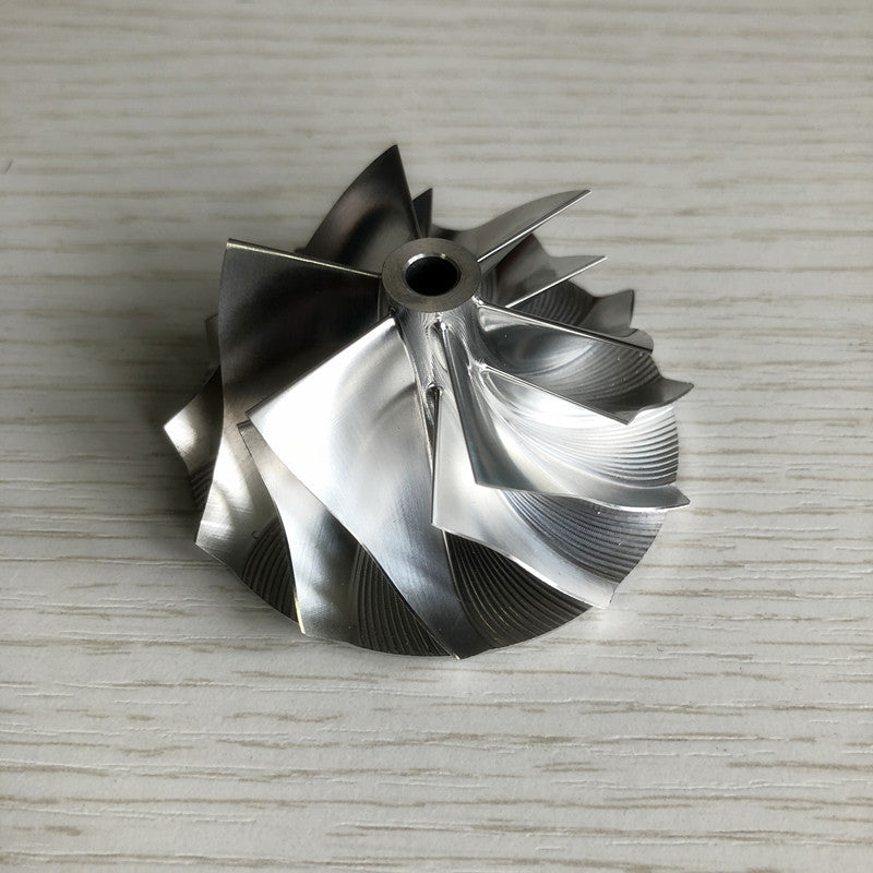 RHF5 44.90/58.00 mm 6+6 blade performance turbine blank compressor wheel suitable for VF54