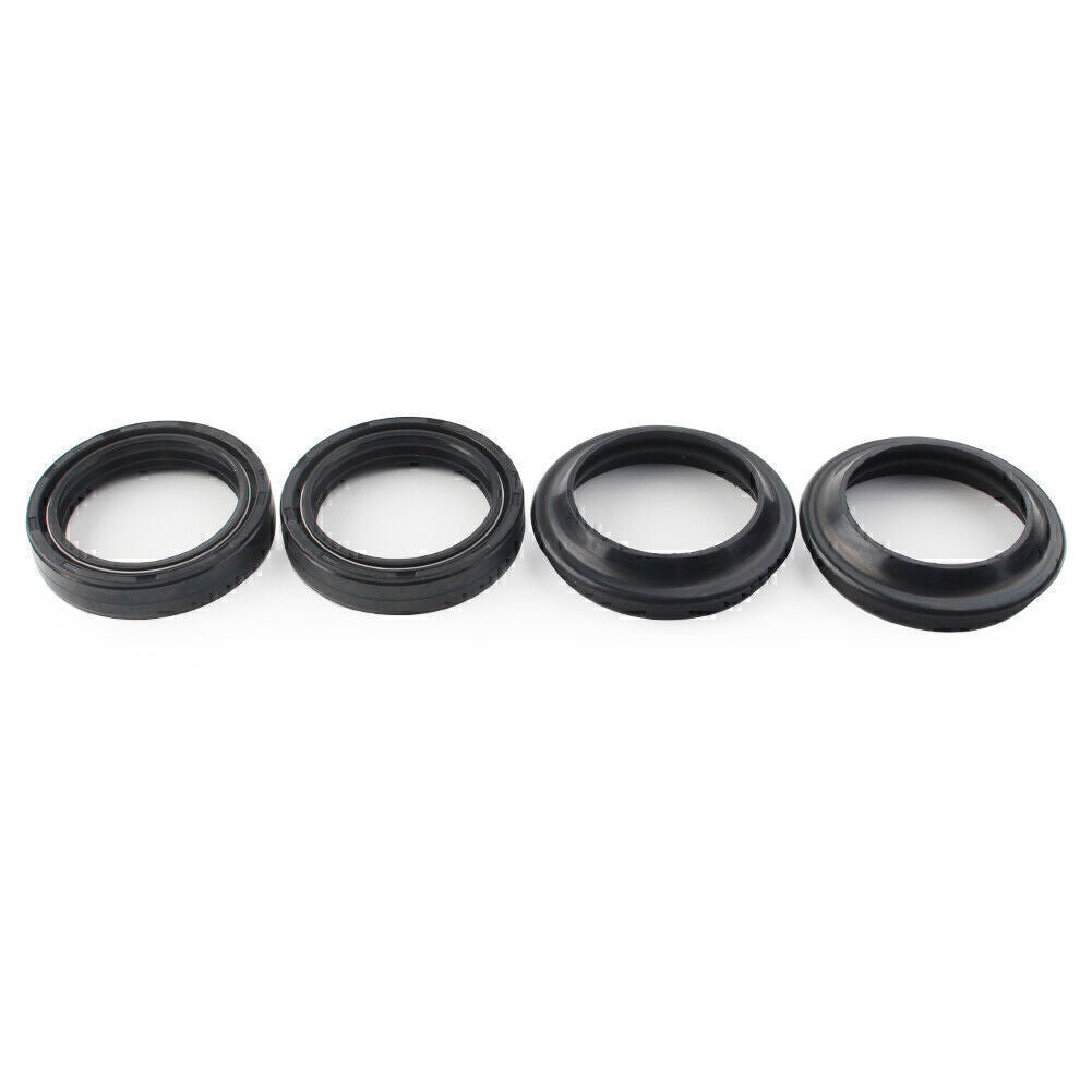4x 45X57MM-11 MM Motorcycle Front Fork Damper Shock Absorber Fork Oil Dust Seal