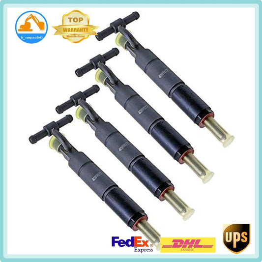 Fuel Injectors 4089877 for 4089877C Parts B3.3 Engine 4Pcs