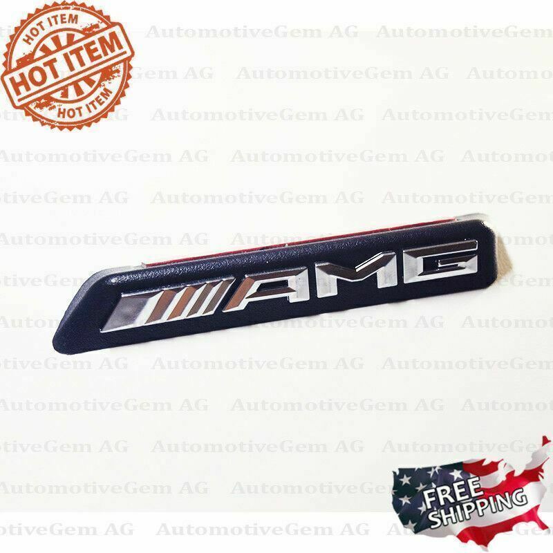 AMG front grille badge radiator diamond grille chrome badge for AMG C43 E43