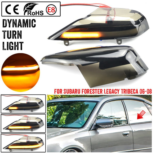 Dynamic Turn Signal Light for Subaru Forester Legacy Tribeca 06-08