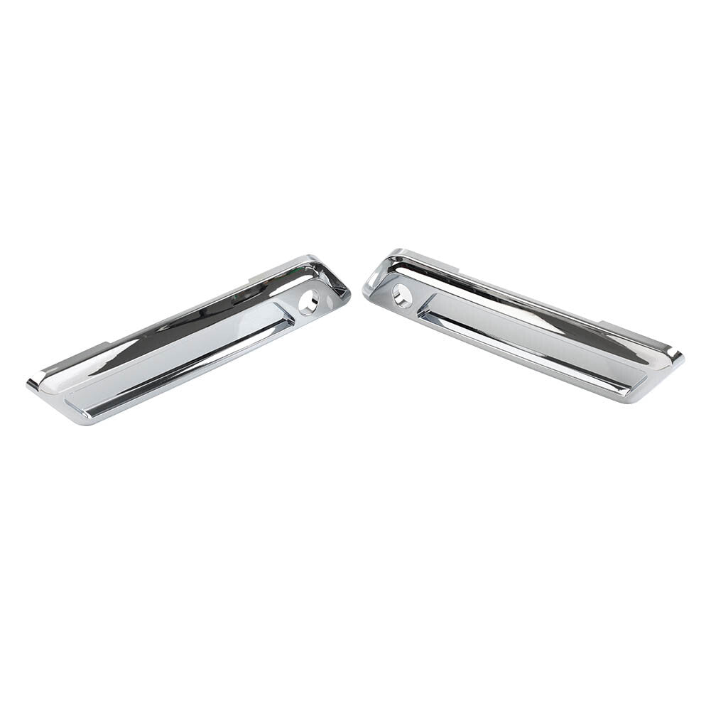 Saddle Bag Hinge Latch Covers Chrome for Harley Touring Electra Glide Road King