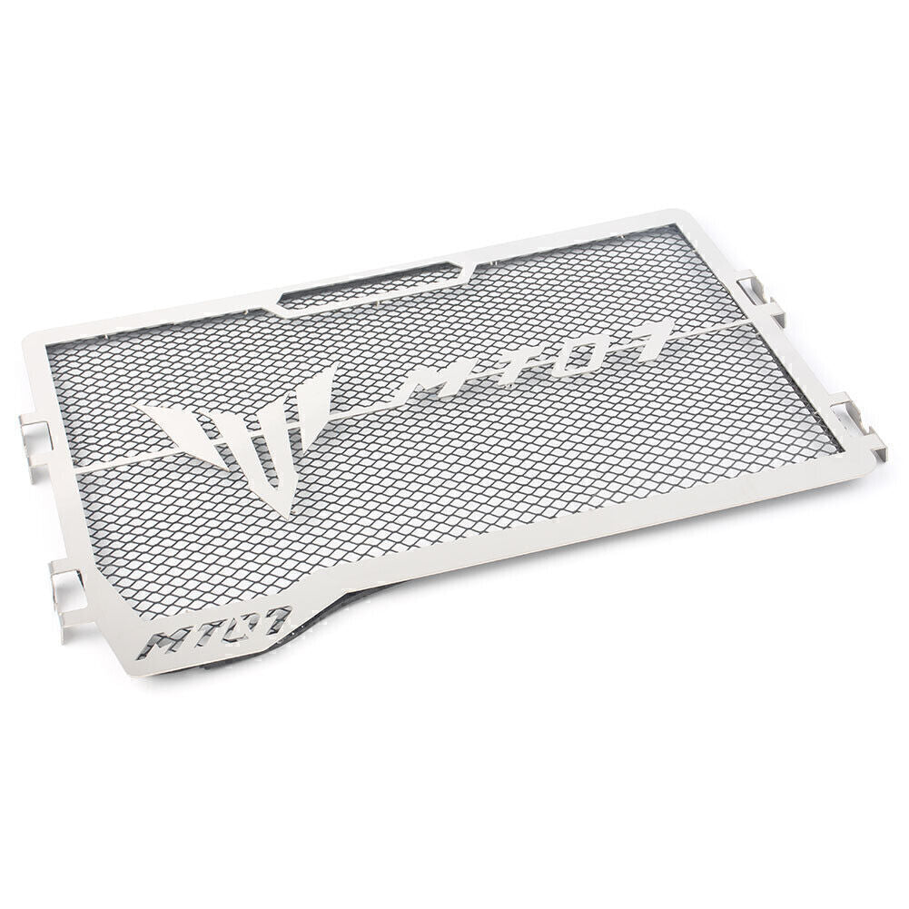 Front Radiator Grille Guard Cover Protector Black for Yamaha MT07 FZ07 2014-2017