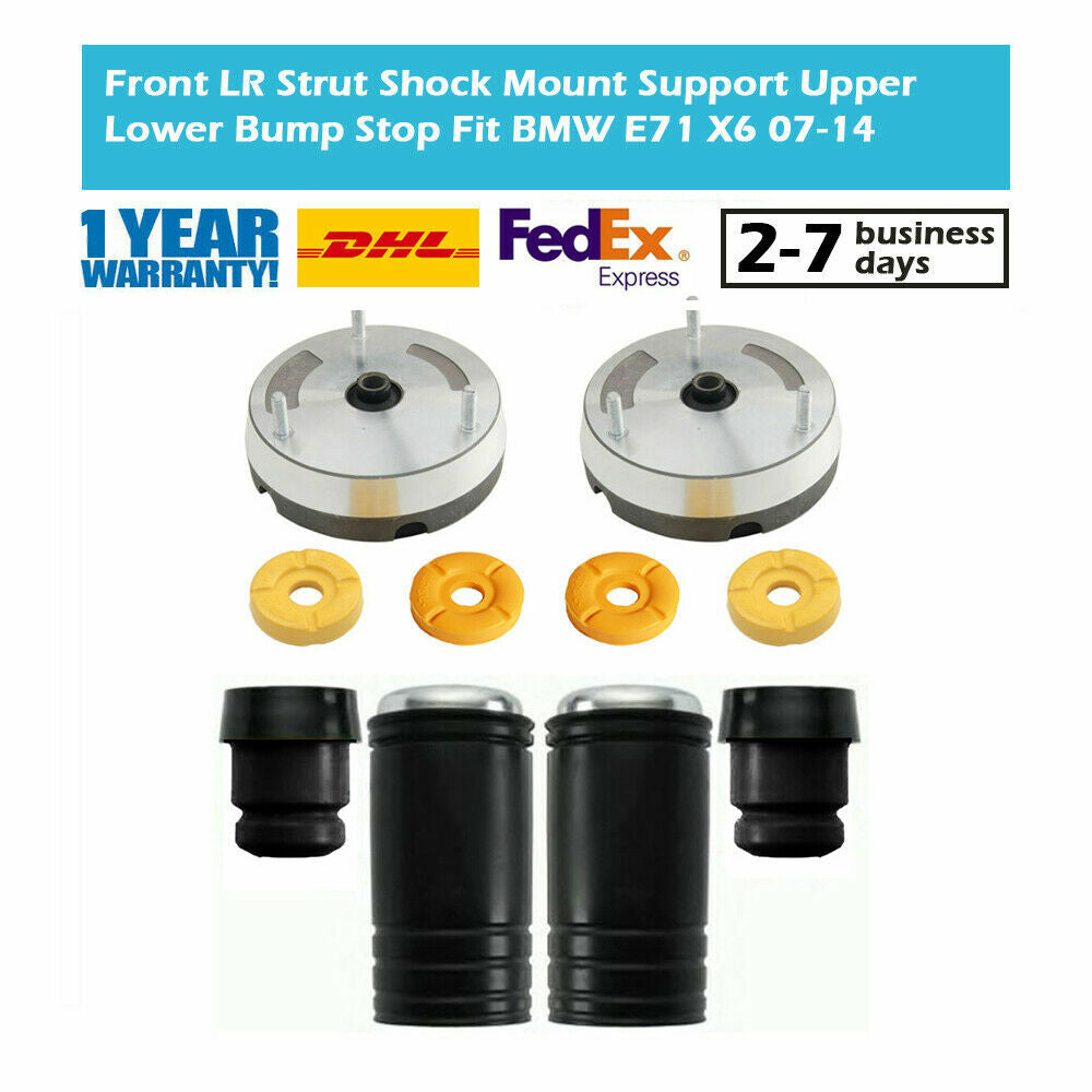 Front Strut Shock Mount Support Upper Lower Bump Stop Fit for BMW E71 X6 31336788776