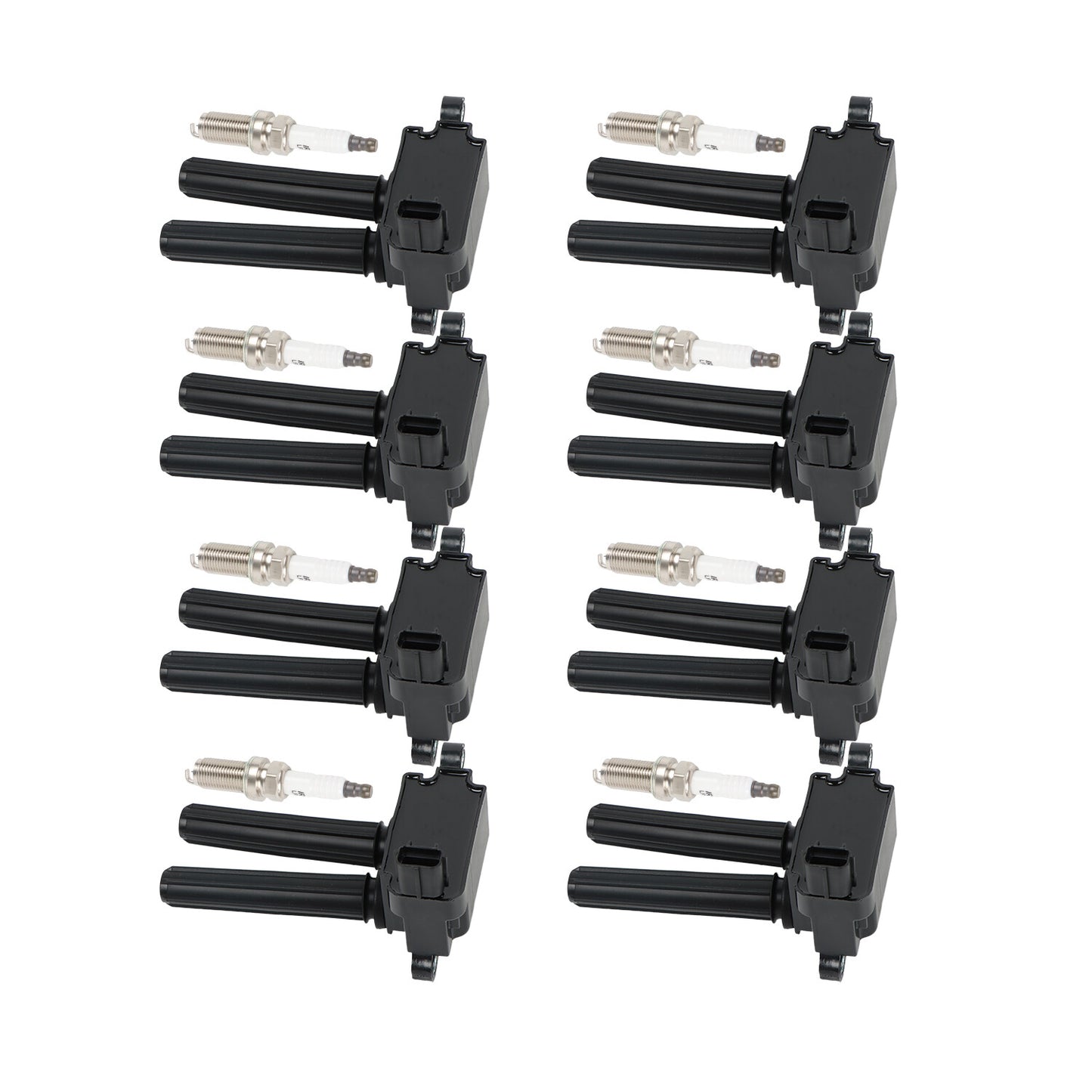 UF504 8X Ignition Coils + Iridium Spark Plugs for Dodge Durango Charger for RAM V8