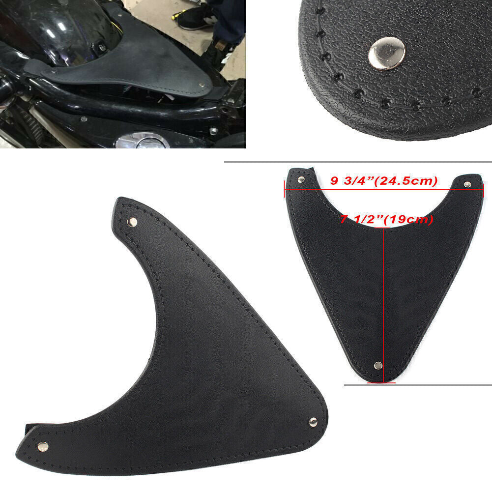 for Harley Sportster XL883 XL1200 2004-2013 2014 Schwarz