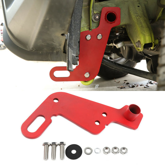2¡Á Red Iron Car Front Bumper Trailer Towing Hook Kit for Suzuki for Jimny 2019-2022