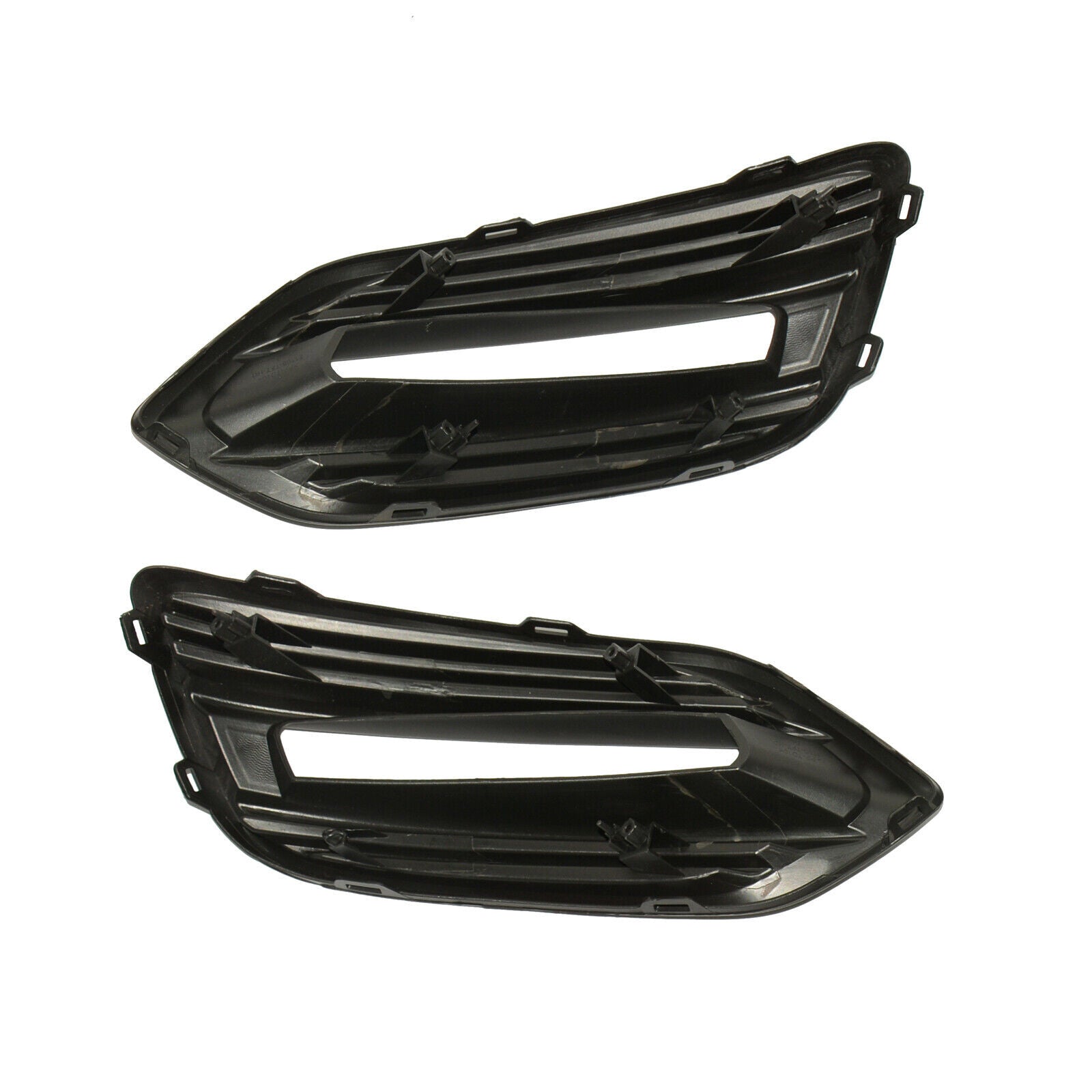Front Bumper Fog Lamp Light Cover Bezel Pair Black Fit for HONDA HR-V 2019-2021