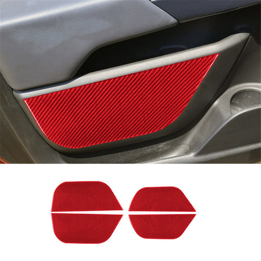4Pcs Door Decoration Trim Cover for Chevrolet Colorado/ for GMC for Canyon 2015-2022 Red