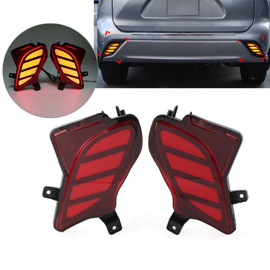 for Toyota Highlander 2020-22 Rear Bumper Light Fog Lamp Brake Light Turn Signal