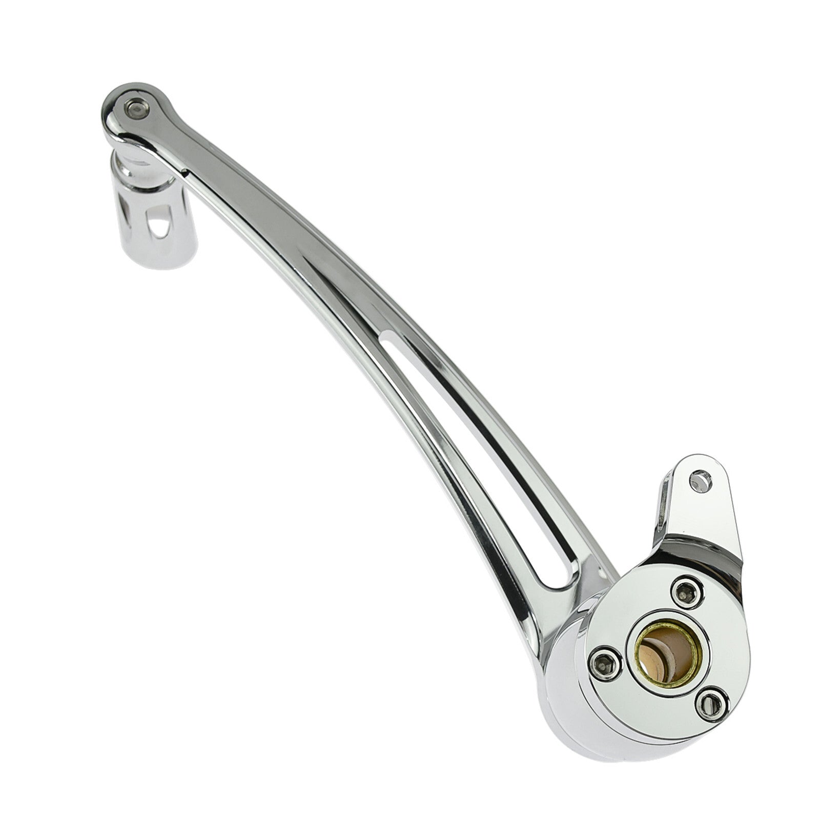 Brake Arm with Pedal Chrome Fit for Harley Touring Road King Glide Trike 1997-07