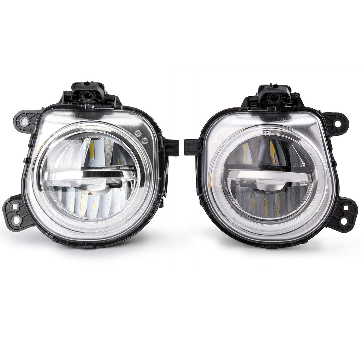 LH+RH Pair of LED Fog Lights Suitable for BMW X3 F25 X4 F26 X5 F15 F85 X6 F16 SUVs