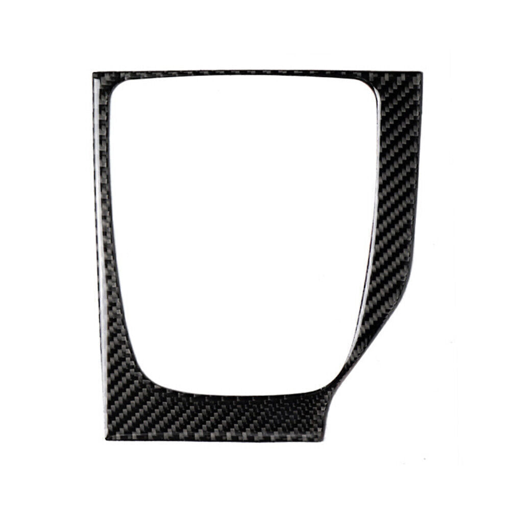 Fit for Mazda 3 Axela 2017 2018 Carbon Fiber Manual MT Gear Shift Panel Cover Trim