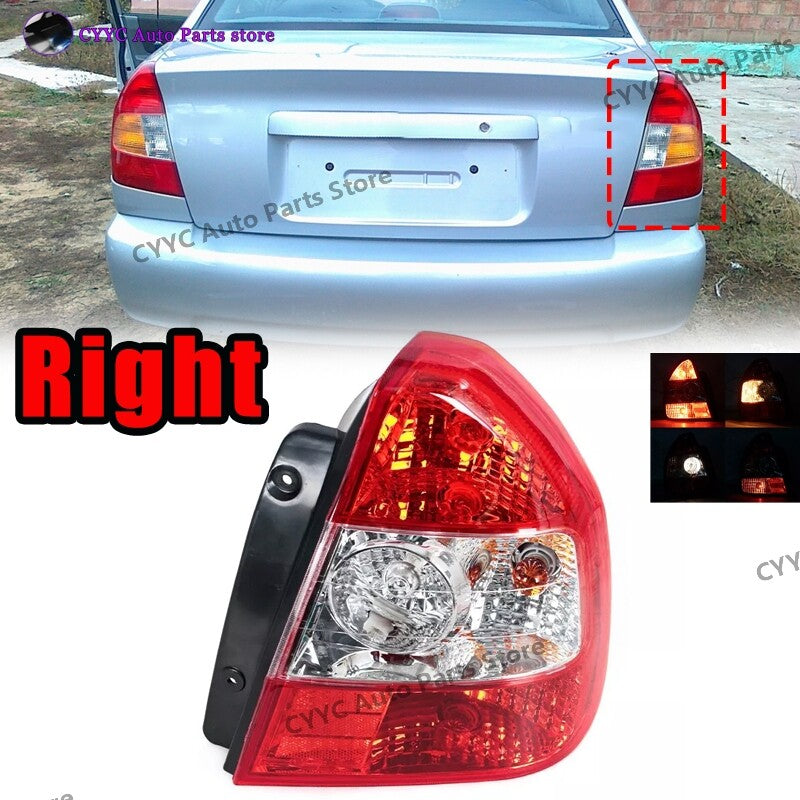 1Pcs Right Rear Tail Light Stop Brake Lamp for Hyundai Accent 2001-2004