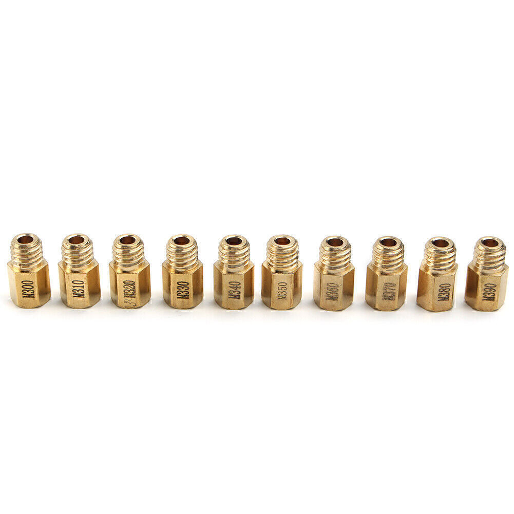 10x Carburetor Main Jet For VM TM TMX Carburetor 300 310 -390 Set 350-370
