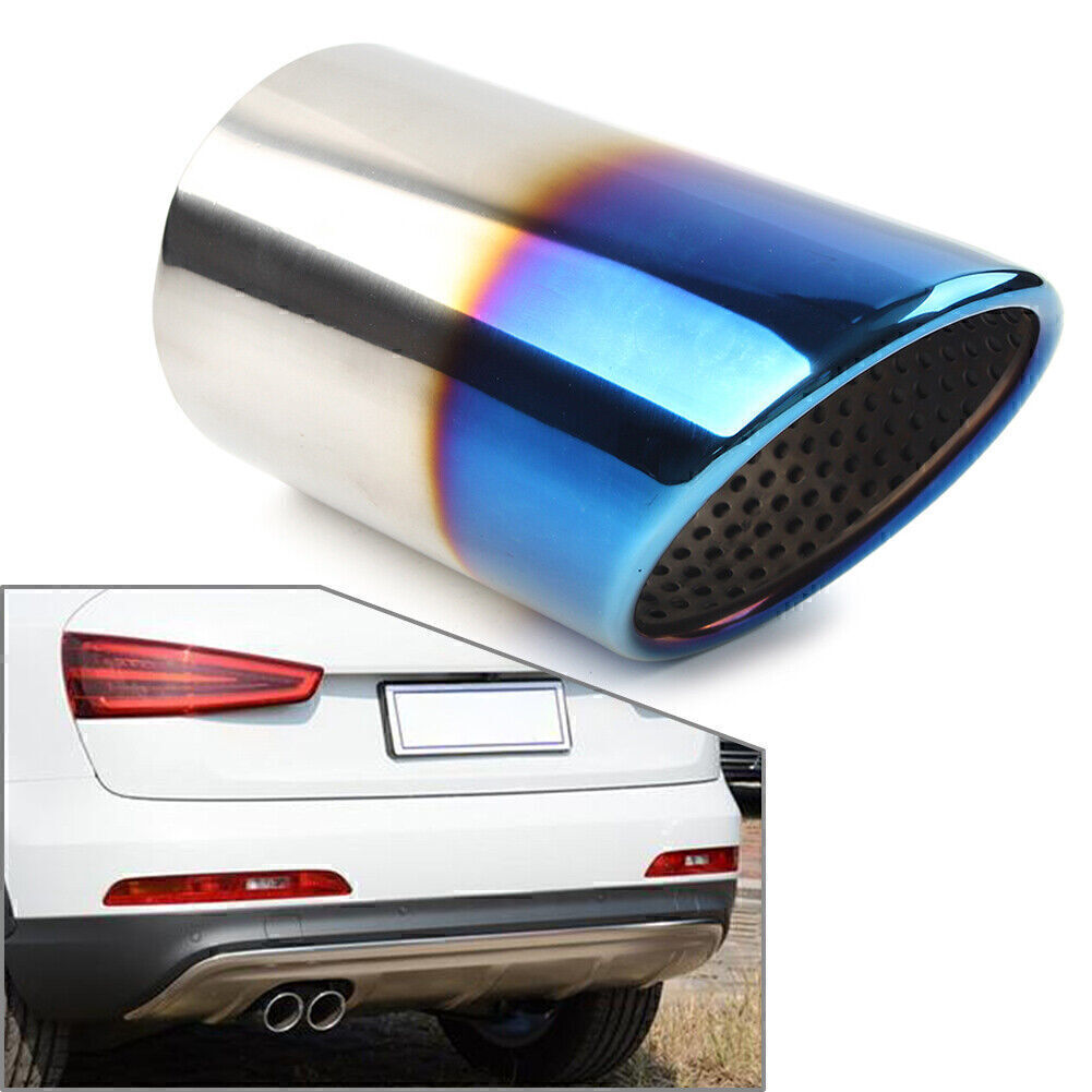 for Audi Q3 2012-2021 Rear Exhaust Pipe Tail Muffler Tip Car Stainless Steel