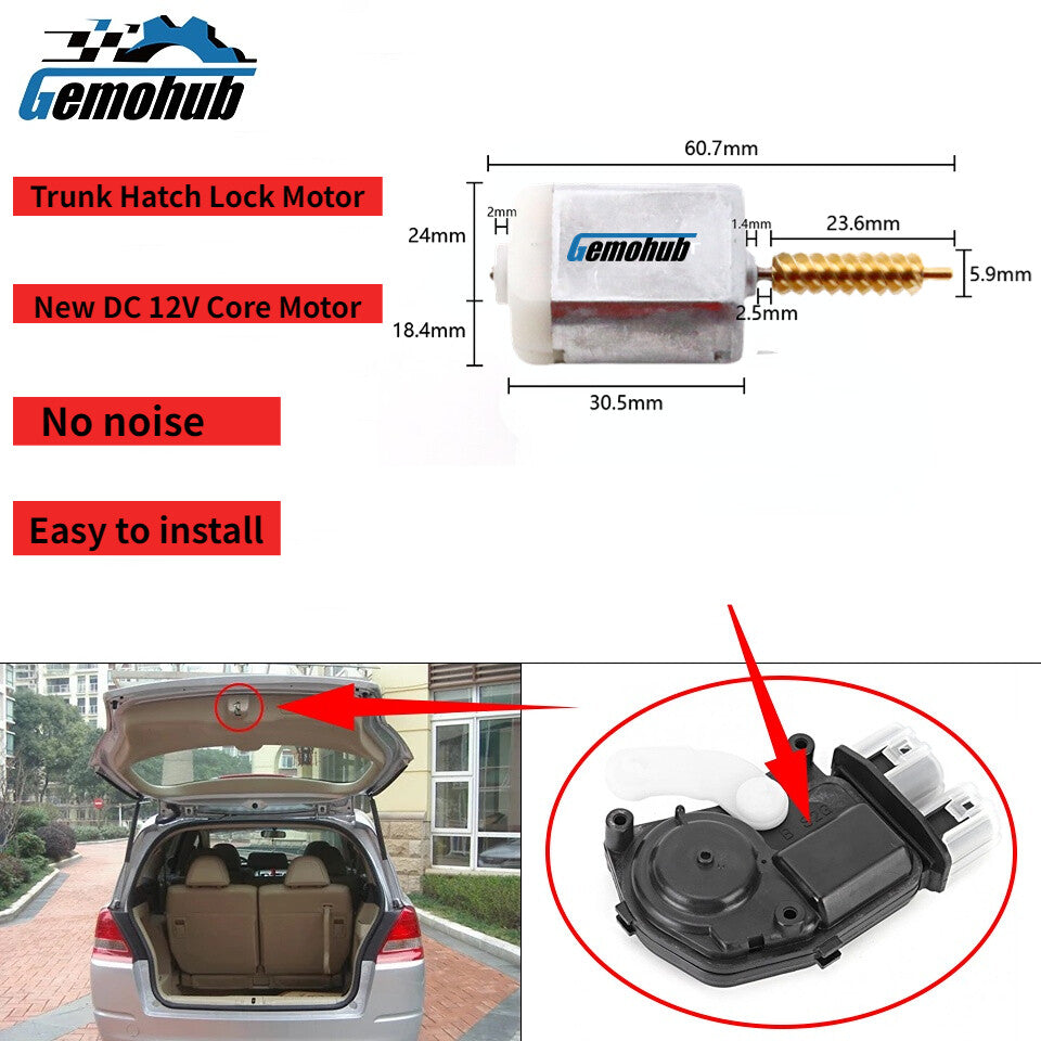 81260-3E000Electric Trunk Lock Latch Motor for 07-2014 for Kia VQ 06-2014 for Kia Sedona