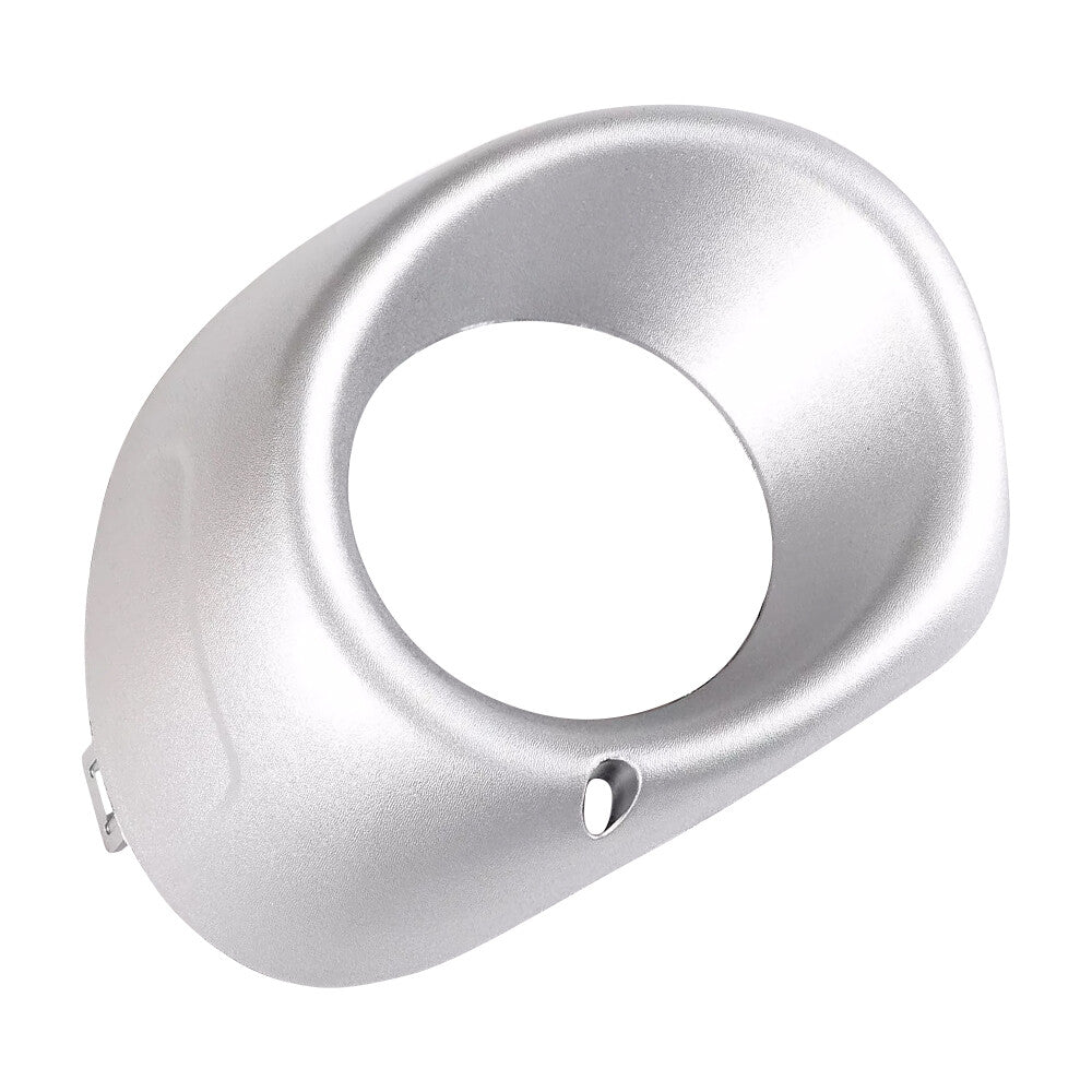 Front Bumper Fog Light Cover Black Passenger Side Silver for Outlander 2013-2015
