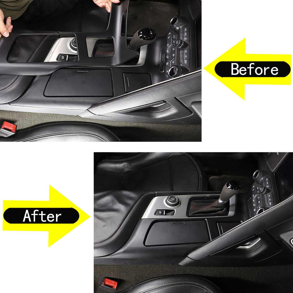 SILVER Alloy Exterior Door Wear and Scratch Removal Decoration for Toyota FJ Cruiser 07-20 USA
