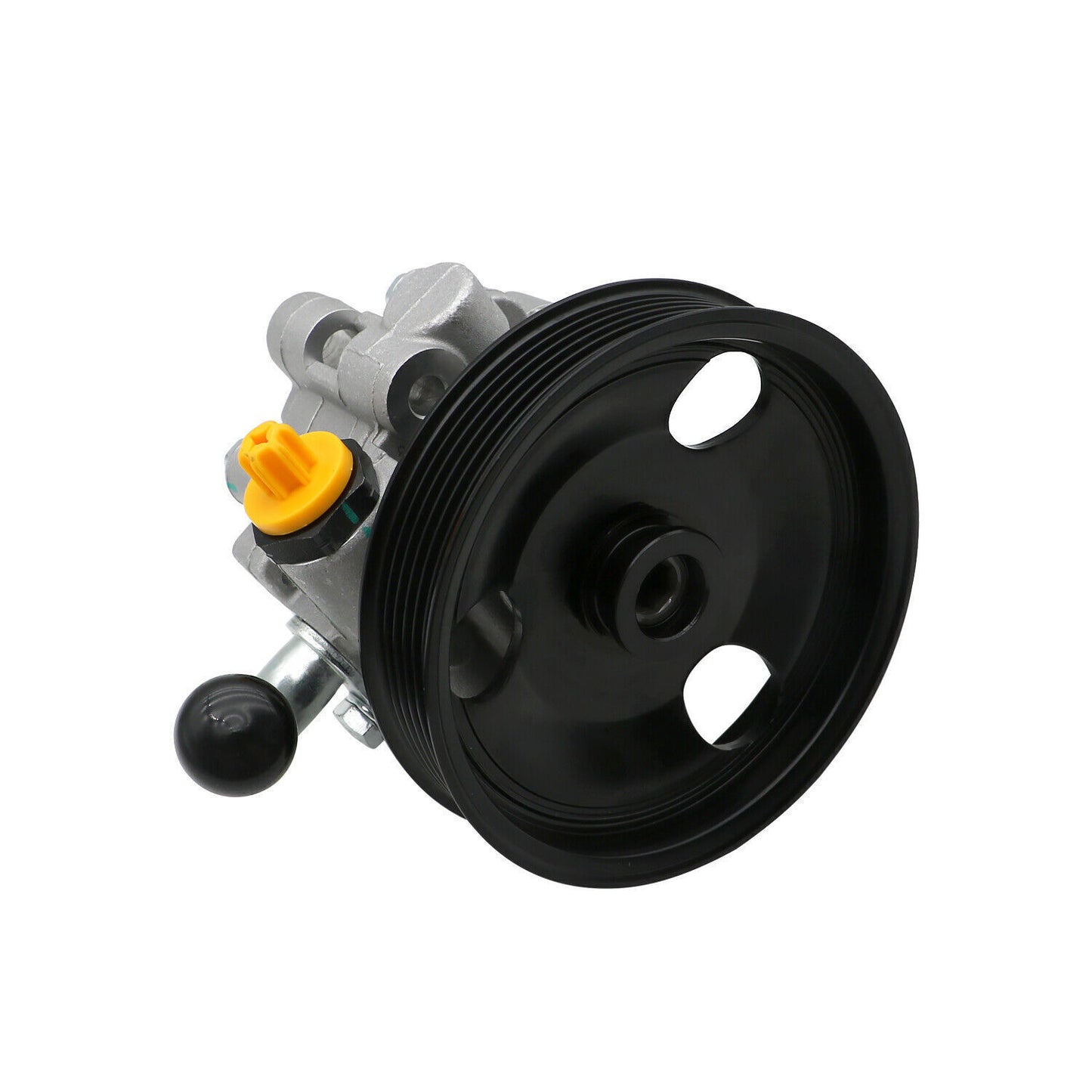 1 new for Dodge for Chrysler power steering pump and pulley, 04892093AA, aluminum.