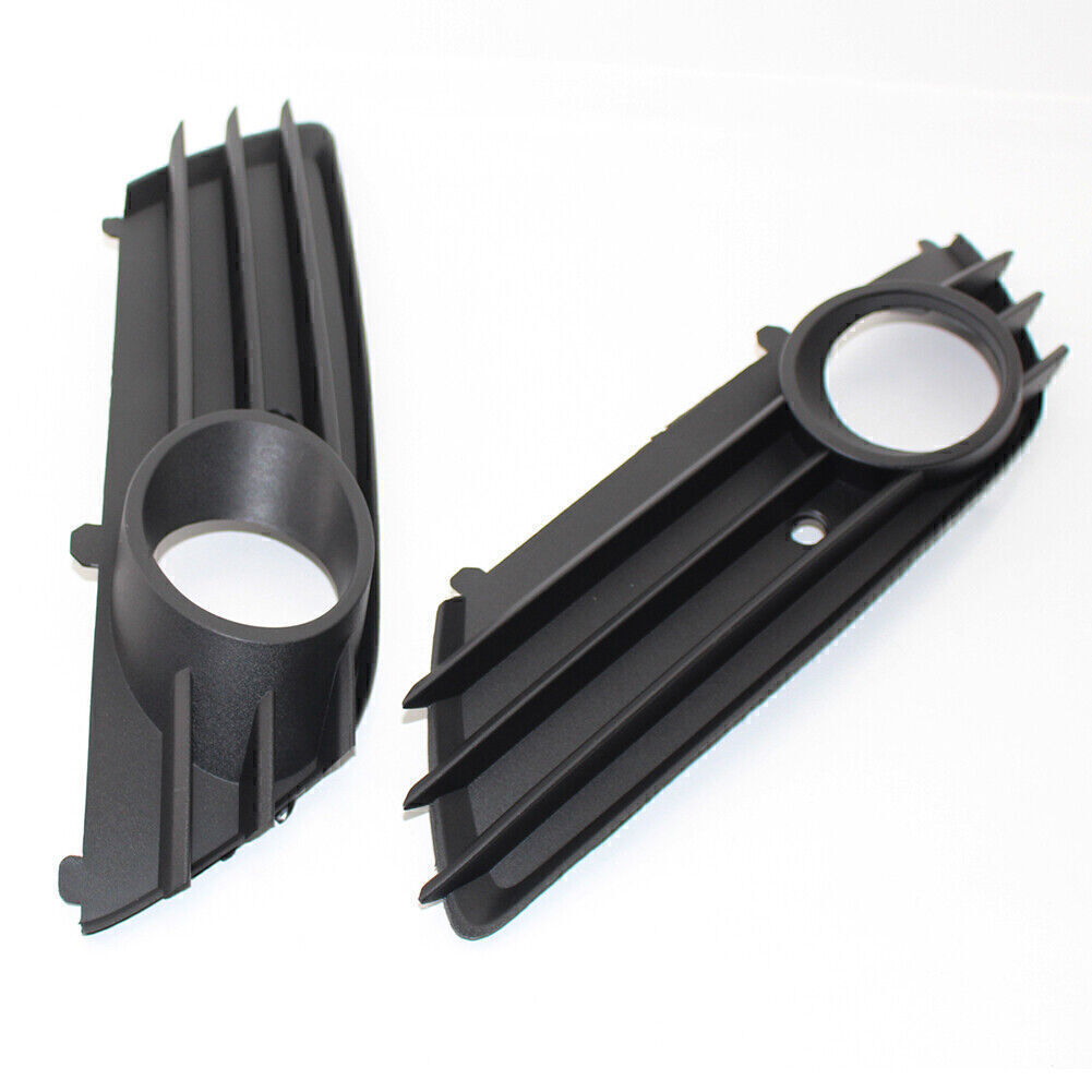 FRONT BUMPER LOWER GRILLE FOG LIGHT HOLE L+R Set for VAUXHALL ASTRA H 2004-2007