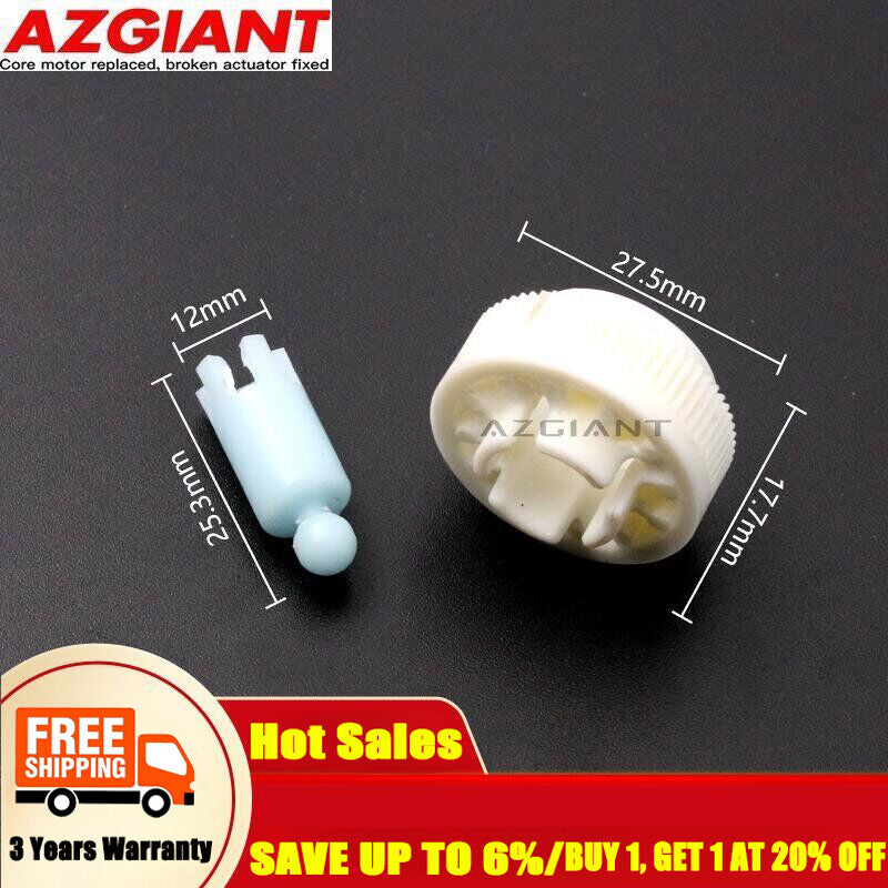 Repair of side mirror adjustment motor gears for Mitsubishi Outlander 2007-2010 vehicles.