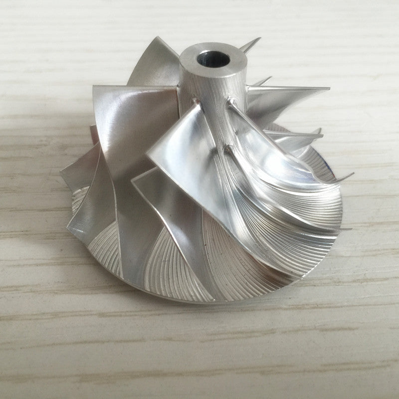 GT15-25 436131-0002 38.62/52.19 mm 6+6 Blade Turbine Blank Compressor Wheel for Audi