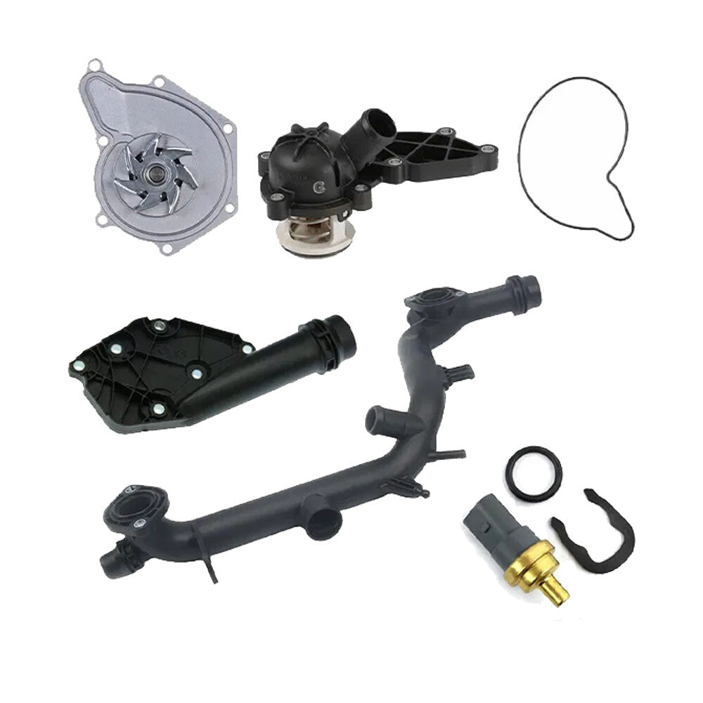 New cooling system kit for Audi Quattro A5 Quattro Q5 3.2 V6 PUMP heat pipes