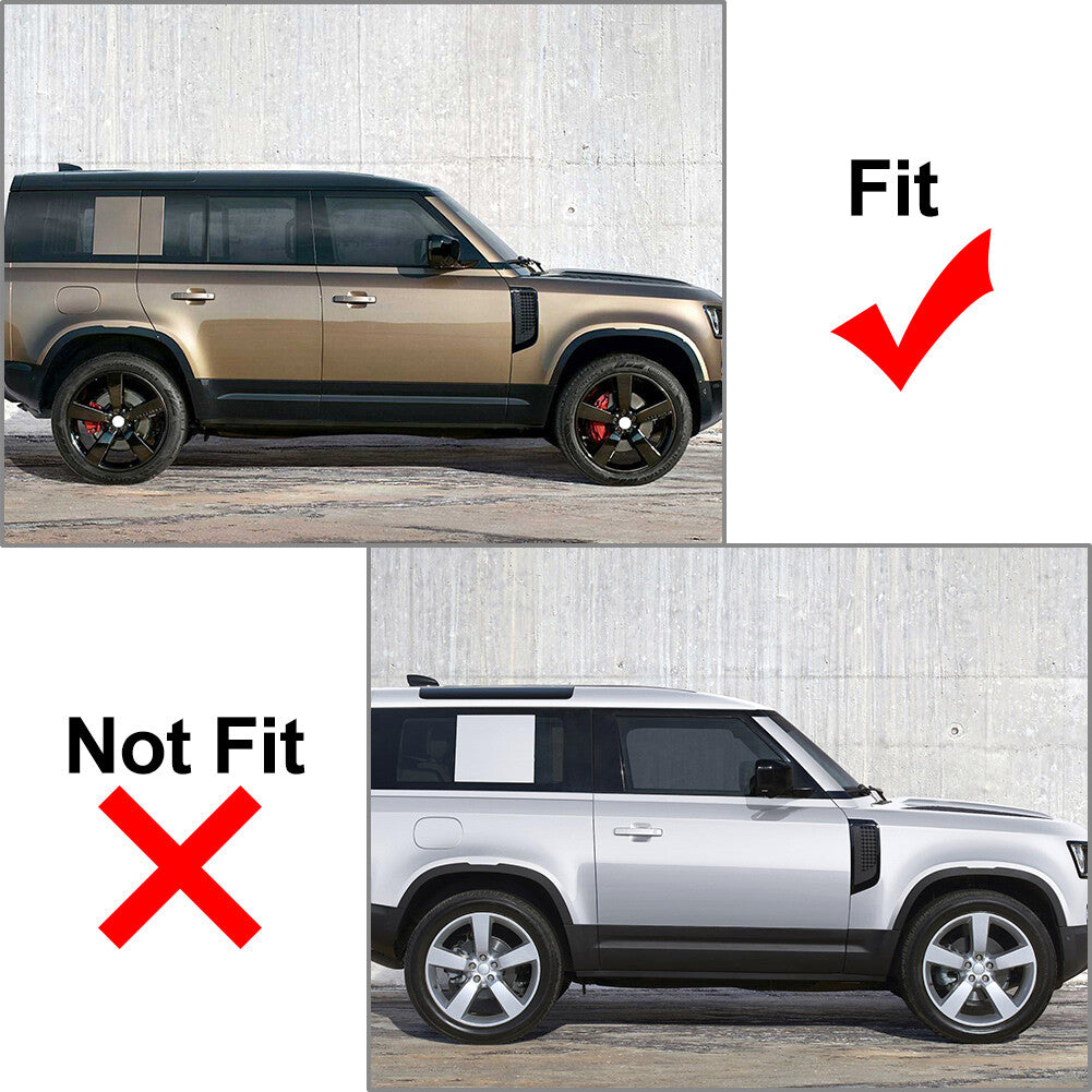 Rear Wheel Front Arch Door Molding for Land Rover for Defender 90 110 2020-2023
