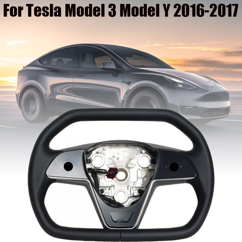 Fit for Tesla Model 3 for Model Y 2016-2017 Upgrade Steering Wheel w/Heated