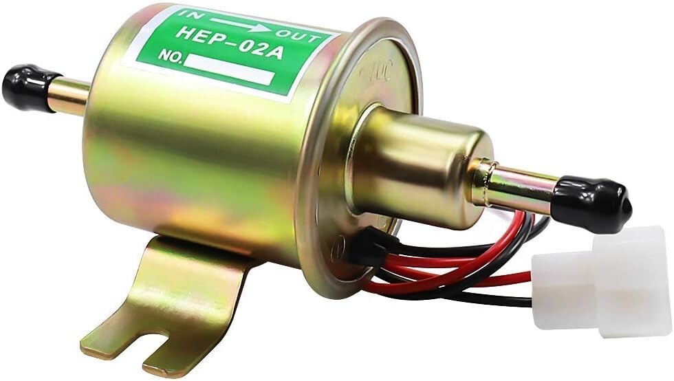 3x Electric Fuel Pump for Lawn Mower Carburetor Gas Diesel Engine 2.5-4psi HEP-0