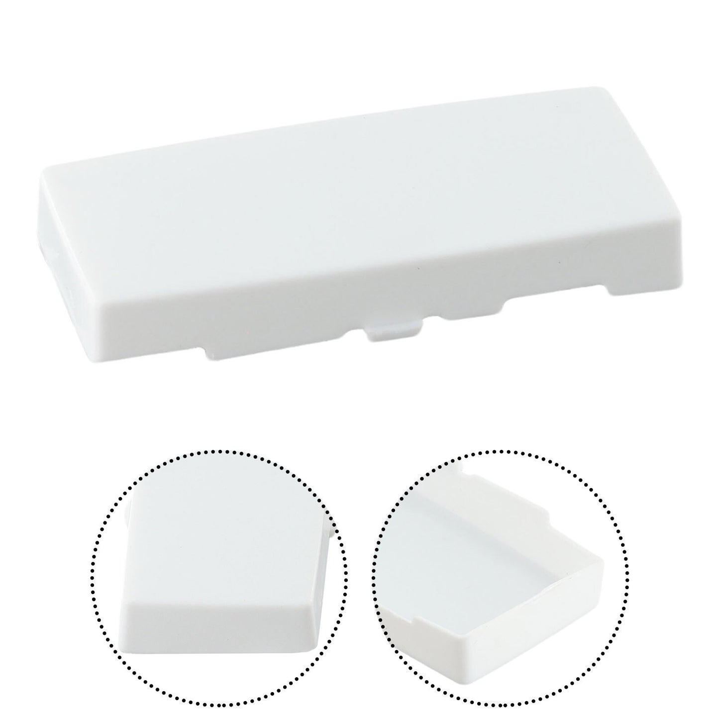 Rectangular Dome Lens Dome Light Lens for Chevrolet 1982-03 S10 74323 Pickup