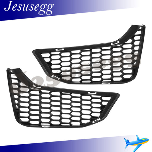 Pair Fits for BMW F80 F82 F83 Front Bumper Open Grille Left + Right Side Black
