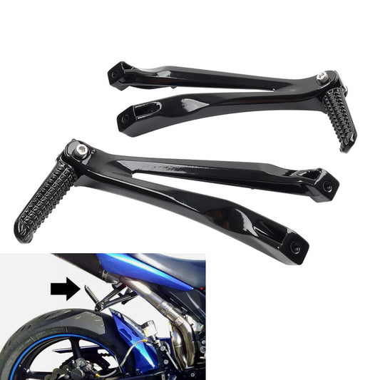 Rear Passenger Footrests Foot Pegs Bracket for Yamaha YZF R1 2004-2008